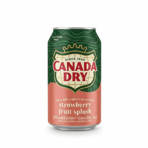 Canada Dry Strawberry Fruit Splash 355ml