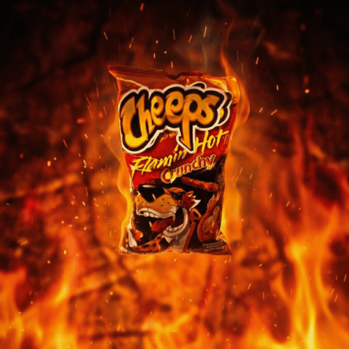 Flamin Hot Crunchy 226,8g | Cheeps MHD Juni 2026