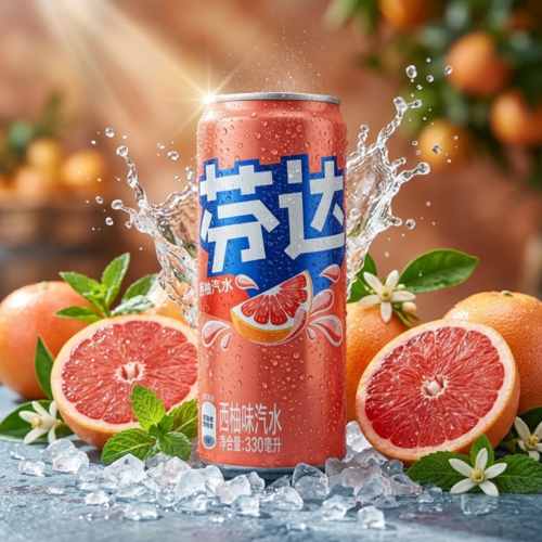 Fanta Grapefruit 330 ml – Import-Limonade aus China