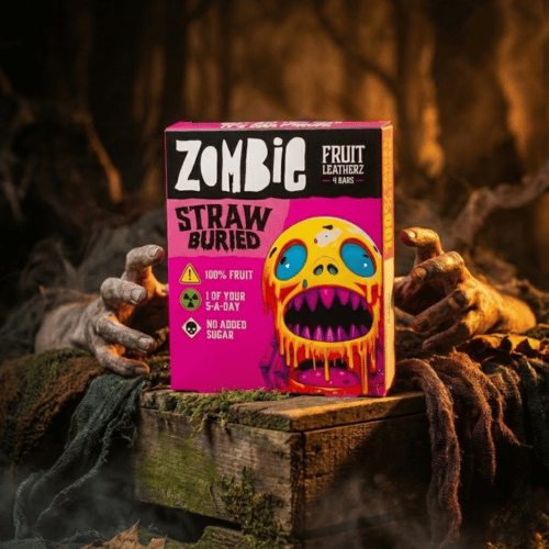 Fruit Leatherz Straw Buried (4x25g) | Zombie