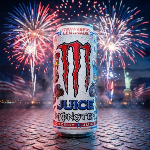 Monster Energy Juice Strawberry Lemonade Dose 473ml