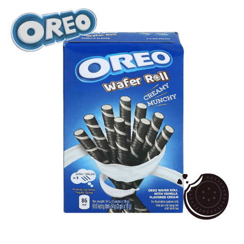 Oreo Wafer Roll mit Vanillecreme | OREO