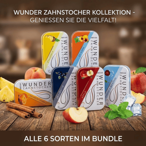 Wunder Zahnstocher alle Sorten (600 Stück) |  Bundle