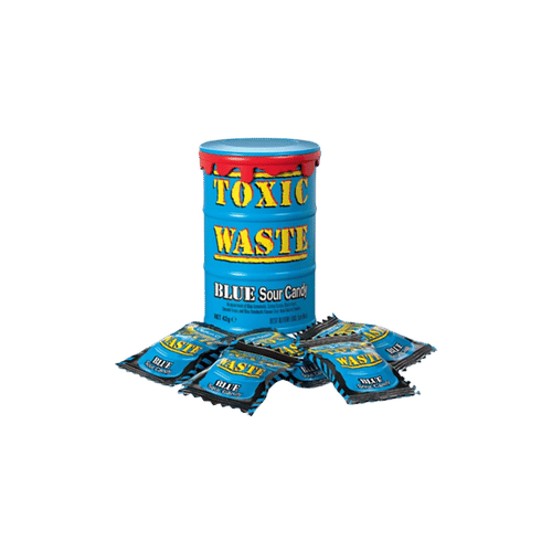 Saure Blaue Bonbons | Toxic Waste