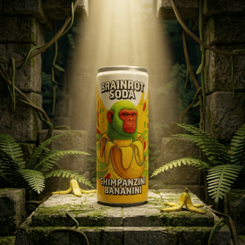 Brainrot Soda Chimpanzini Bananini 250ml