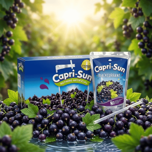 Capri-Sun Blackcurrant | 10er Pack 10 x 200 ml Import