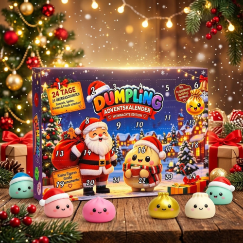 Dumpling Adventskalender Weihnachts Edition – 24 Überraschungen