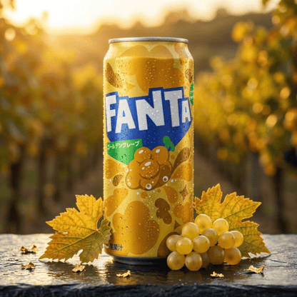 Fanta Japan Import 500 ml  Golden Grape / Red Apple