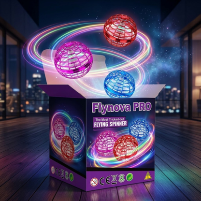 Flynova Pro Fliegender Boomerang-Spinner  Handgesteuertes Flugspielzeug