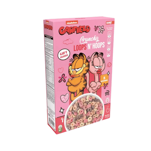 Garfield Loops N' Hoops Kellogs | Crunchiz
