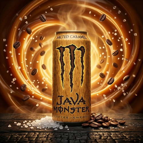 Monster Energy Java Salted Caramel Dose 443ml, Kaffeegetränk