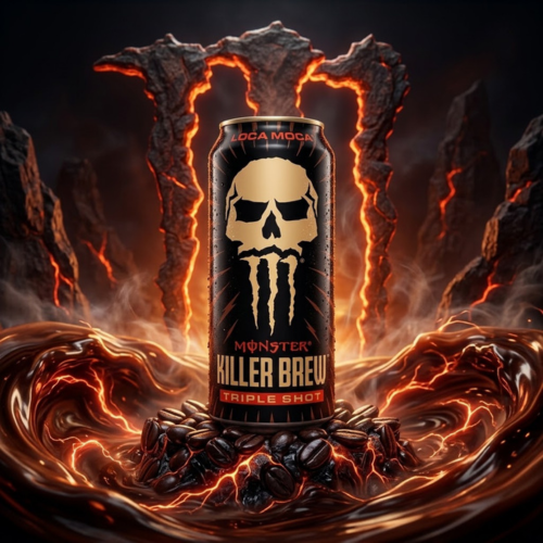 Monster Killer Brew Loca Moca Triple Shot Dose 443ml, Totenkopf-Design