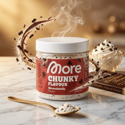 MORE Chunky Flavour | Blueberry Cheesecake & Stracciatella 90 g - 2 Sorten