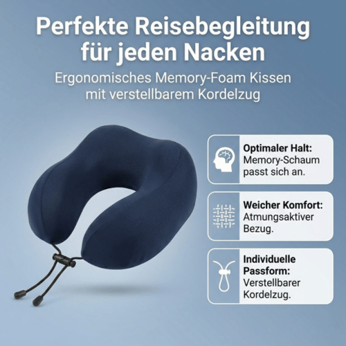 Nackenkissen Premium Deep Blue Edition
