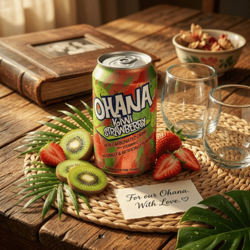 Faygo Ohana Kiwi Strawberry 355ml Dose – fruchtiger US-Import Drink mit Kiwi & Erdbeergeschmack, nicht carbonisiert, mit Vitamin C