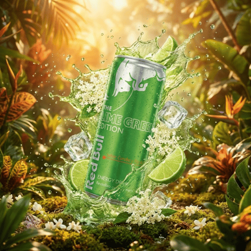 Red Bull The Lime Green Edition | Curuba & Holunderblüte