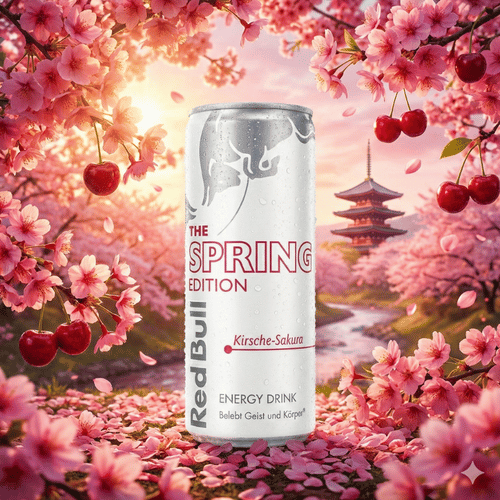 Red Bull Spring Edition Kirsche-Sakura, 250 ml