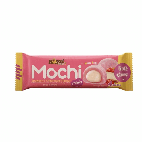 Royal Family Mochi Strawberry Cheesecake | Veganes Fusion-Dessert 40g
