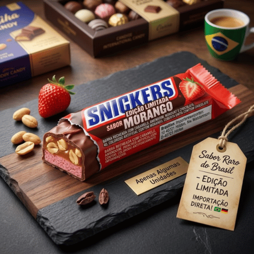Snickers Morango Edição Limitada 42g – Brasilien-Import mit Erdbeer-Mousse-Füllung bei Lustladen24