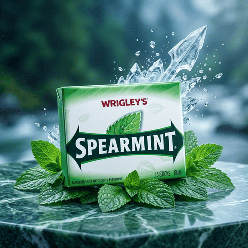 Wrigley's Spearmint Kaugummi