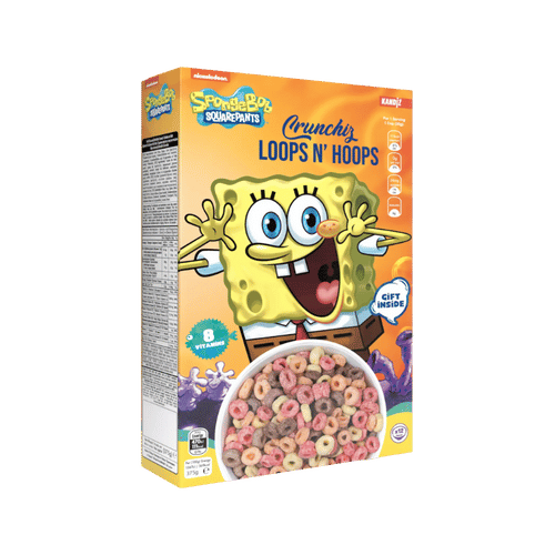 Spongebob Loops N' Hoops Kellogs | Crunchiz