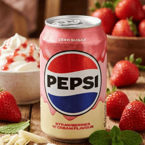 Strawberries N´ Cream | Pepsi
