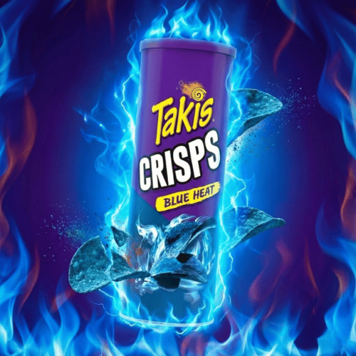 Takis Crisps Blue Heat – Scharfe Stapelchips (155,92g)