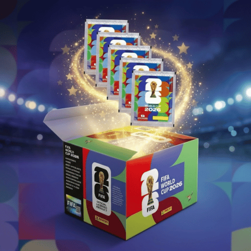 Panini FIFA World Cup 2026 Sticker-Sets (5, 10 oder 15 Packs)