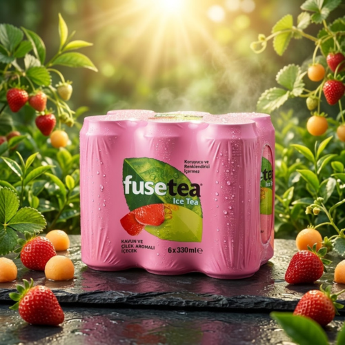Fuse Tea  6er Mix-Bundle  Mango Ananas, Honigmelone Erdbeere & Karpuz