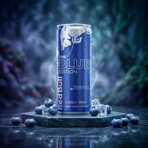 Red Bull Blue Edition Heidelbeere, 250ml